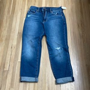 Gap jeans, girlfriend high rise